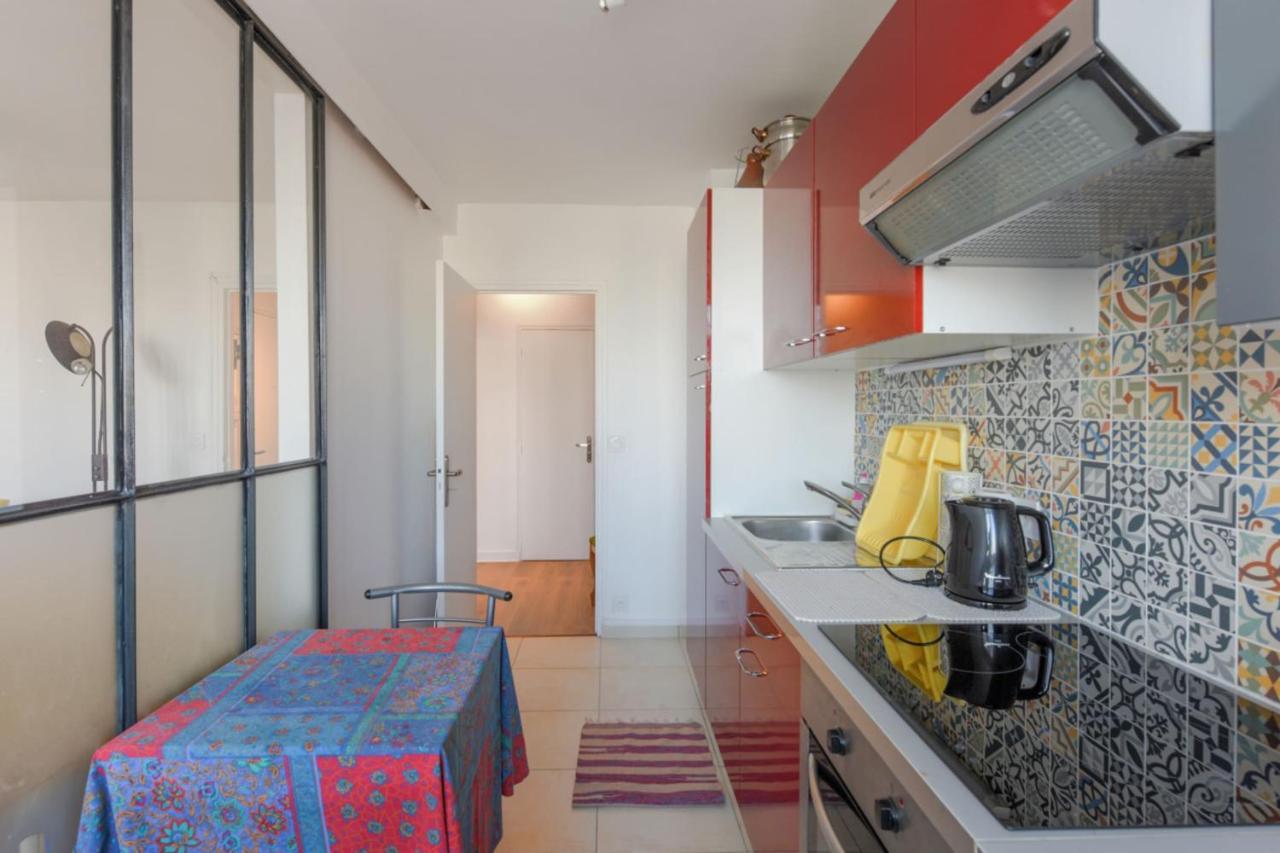 Appartement Jaures Vue Sur La Seine - Welkeys Clichy Eksteriør bilde