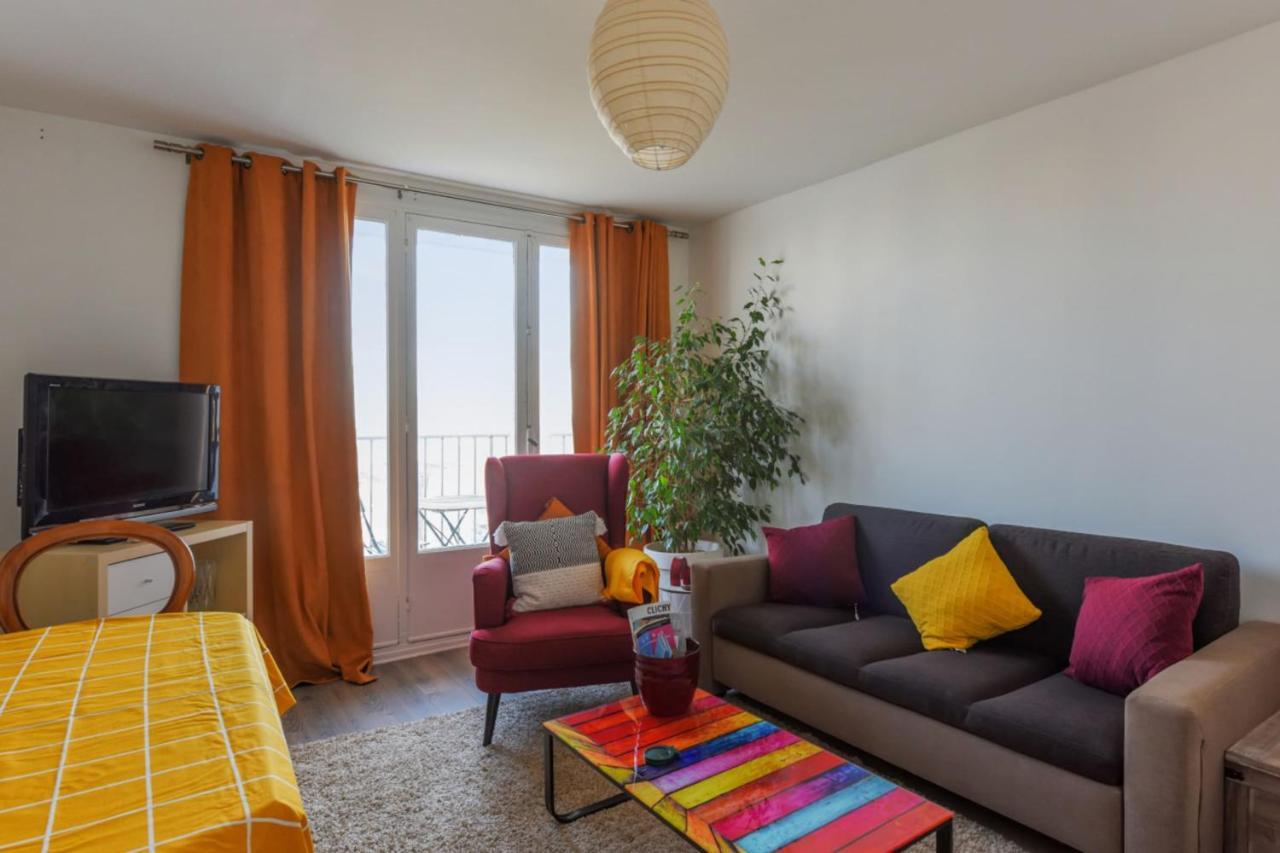 Appartement Jaures Vue Sur La Seine - Welkeys Clichy Eksteriør bilde