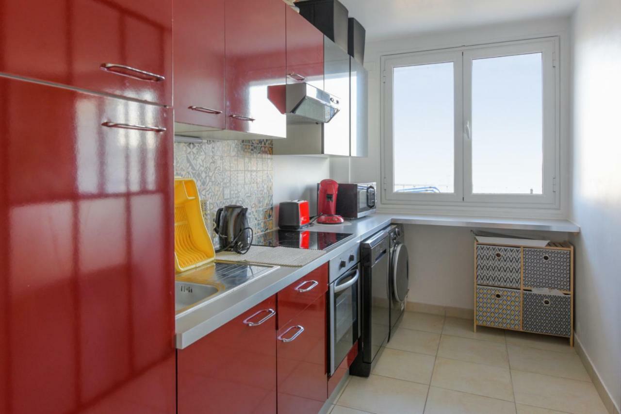 Appartement Jaures Vue Sur La Seine - Welkeys Clichy Eksteriør bilde